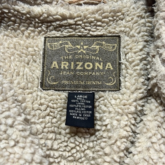 Vintage Arizona corduroy Sherpa lined jacket - Picture 2 of 10